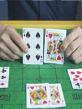 El intercambio de cartas de mesa