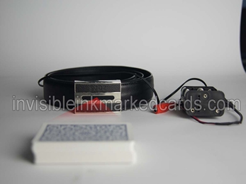 Cinturón de cuero cámara de exploración , cámara de exploración , Marked Cards